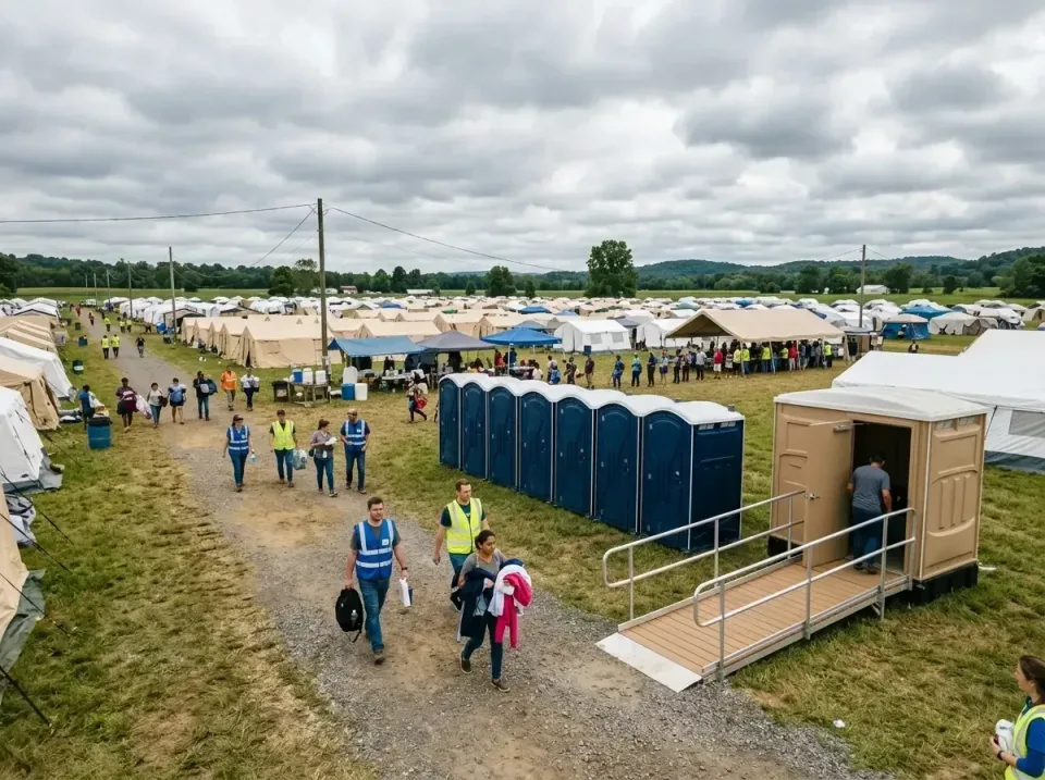 disaster-relief-camp-restrooms-010 — frequently asked questions, Dumpster & Portable Bathrooms Rental in Crimora, VA